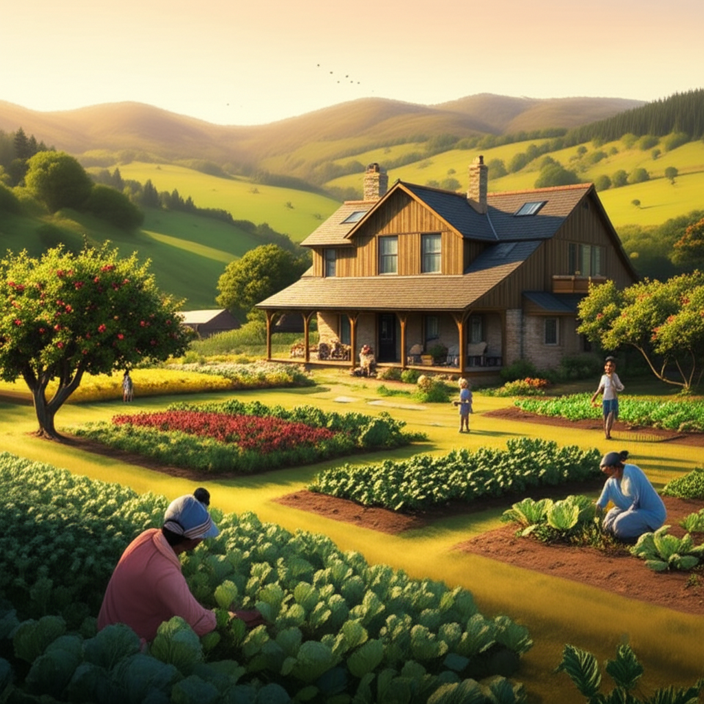 Organic Living Retreat